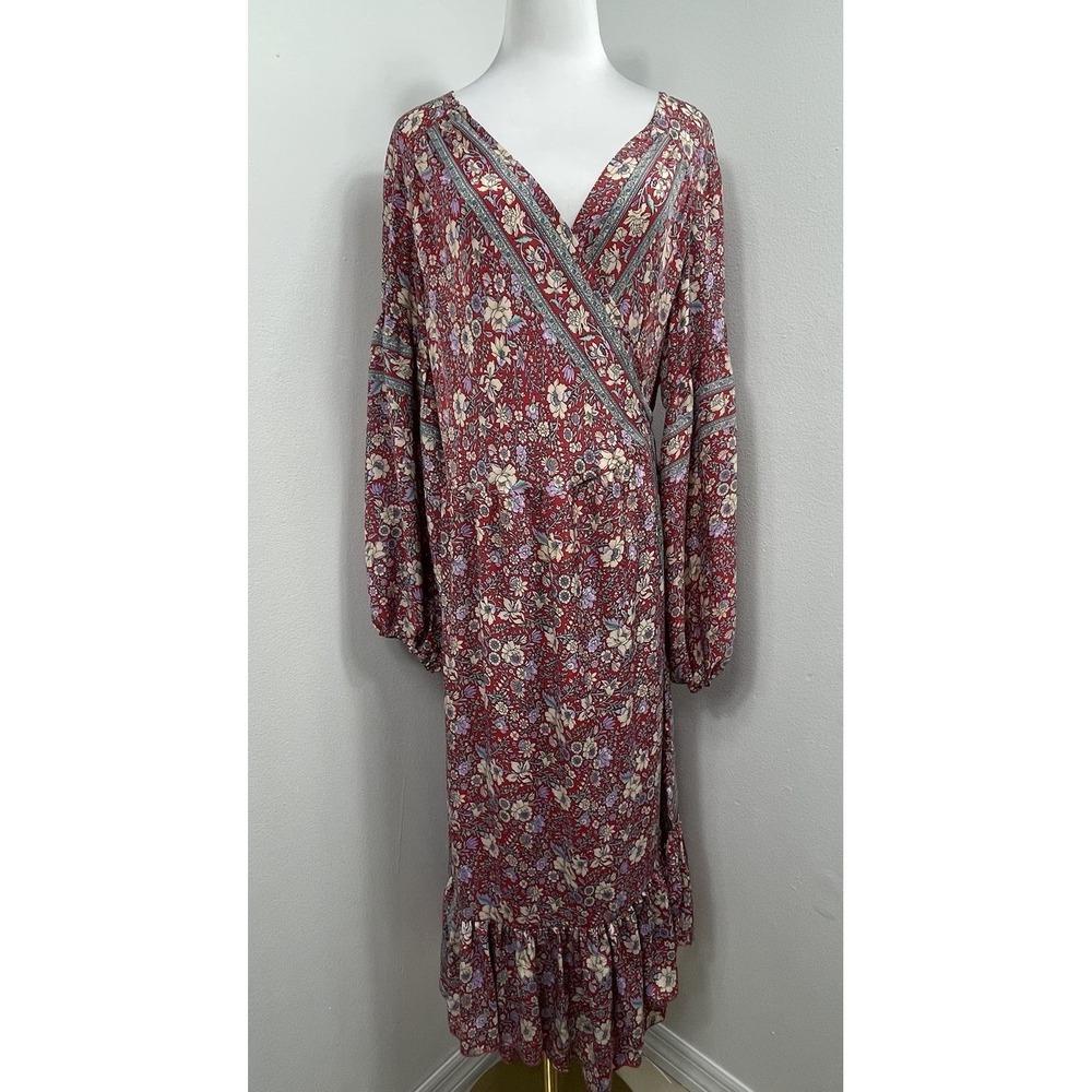 April Vintage Paris Dress Women's OneSize - XL Abstract Pattern Multicoloured